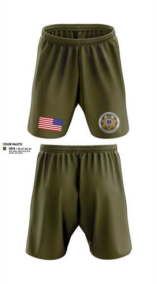 Athletic Shorts With Pockets, Costilla County Sheriff's Office, Police, Teamtime, Team time, sublimation, custom sports apparel, team uniforms, spirit wear, spiritwear, sports uniforms, custom shirts, team store, custom team store, fundraiser sports, apparel fundraiser