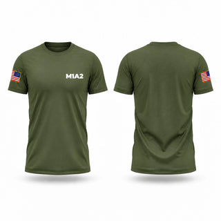 Short Sleeve Performance Shirt, M1A2, Army, Teamtime, Team time, sublimation, custom sports apparel, team uniforms, spirit wear, spiritwear, sports uniforms, custom shirts, team store, custom team store, fundraiser sports, apparel fundraiser