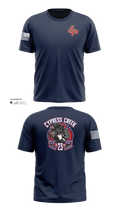 Cy Creek Fire 23 13210020 Old School Cotton Feel Shirt - 2