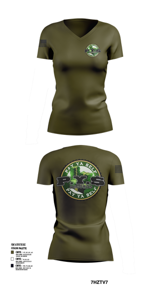 Womens Short Sleeve Vneck Shirt, PAY YA SELF, , Teamtime, Team time, sublimation, custom sports apparel, team uniforms, spirit wear, spiritwear, sports uniforms, custom shirts, team store, custom team store, fundraiser sports, apparel fundraiser