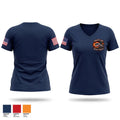 Augusta fire department 74263321 Women's Short Sleeve V-neck Shirt - 1
