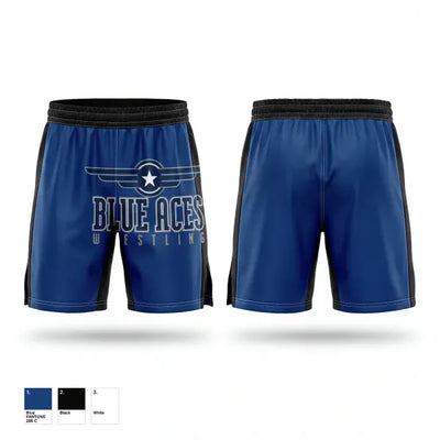 Blue Aces 61796150 Fight Shorts - 1