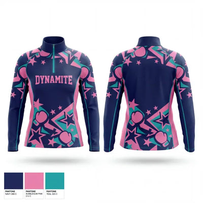 Dynamite 21810659 Quarter Zip Jacket - 1