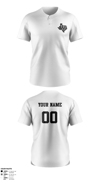 Two Button Softball Jersey, Winn Maverick Softball, Softball, Teamtime, Team time, sublimation, custom sports apparel, team uniforms, spirit wear, spiritwear, sports uniforms, custom shirts, team store, custom team store, fundraiser sports, apparel fundraiser