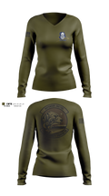 176 SFS Women's Long Sleeve V-neck Shirt - 5
