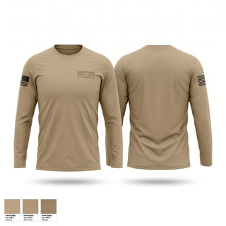 Long Sleeve Performance Shirt, Surfside Beach police, Police, Teamtime, Team time, sublimation, custom sports apparel, team uniforms, spirit wear, spiritwear, sports uniforms, custom shirts, team store, custom team store, fundraiser sports, apparel fundraiser
