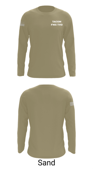 Long Sleeve Performance Shirt, TACOM FMX TVD, , Teamtime, Team time, sublimation, custom sports apparel, team uniforms, spirit wear, spiritwear, sports uniforms, custom shirts, team store, custom team store, fundraiser sports, apparel fundraiser