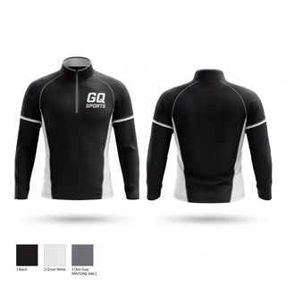 Quarter Zip Jacket, GQ SPORTS, Baseball, Teamtime, Team time, sublimation, custom sports apparel, team uniforms, spirit wear, spiritwear, sports uniforms, custom shirts, team store, custom team store, fundraiser sports, apparel fundraiser