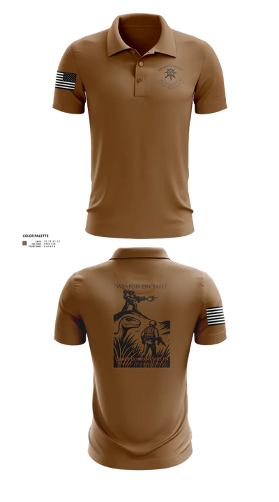 C co. 1-182 IN 88794201 Short Sleeve Performance Polo - 21