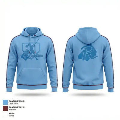 Revolution Delco 14U White 16539656 Hoodie - 2