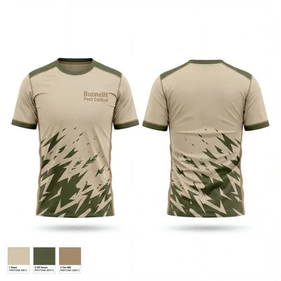 Bunnell’s Pest Control 65607995 Short Sleeve Performance Shirt - 1