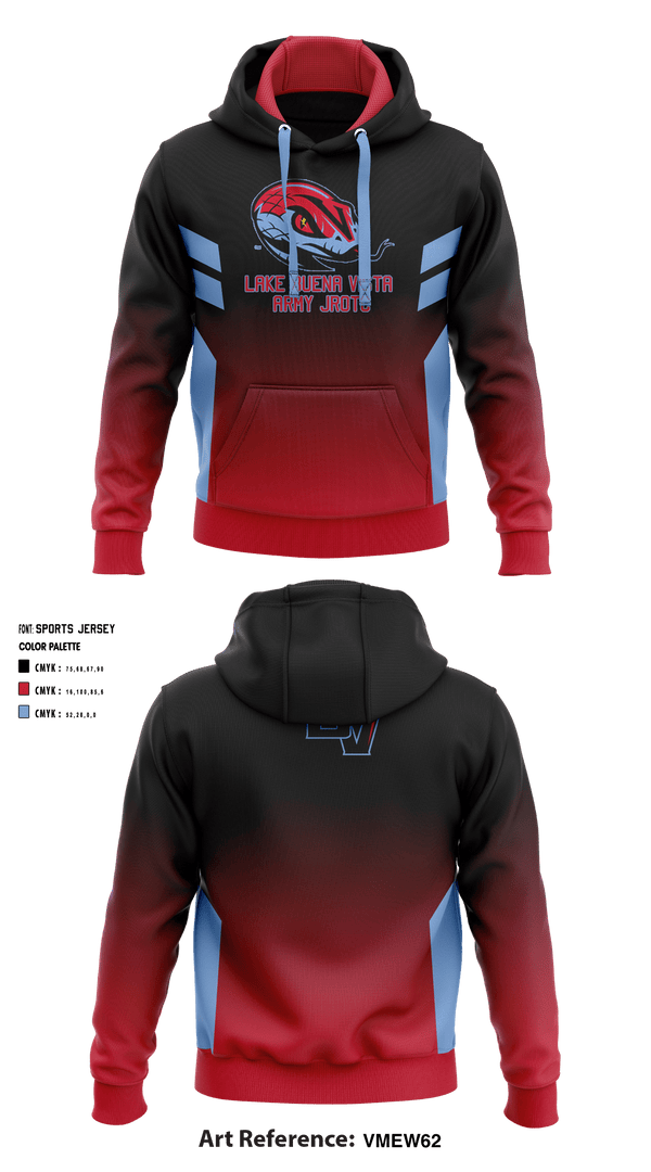 Lake Buena Vista High School Basketball 41118945 Hoodie - 3