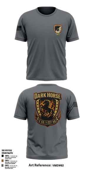 Short Sleeve Performance Shirt, Echo Company, 1-227 AB, 1ACB, 1CD, , Teamtime, Team time, sublimation, custom sports apparel, team uniforms, spirit wear, spiritwear, sports uniforms, custom shirts, team store, custom team store, fundraiser sports, apparel fundraiser