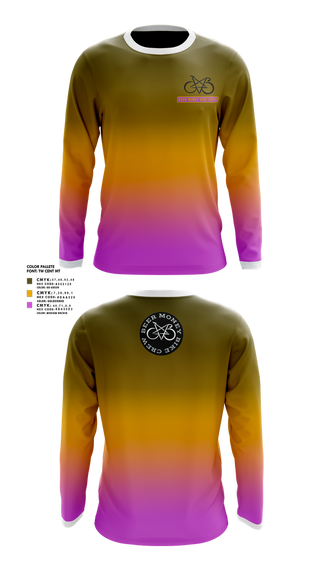 Long Sleeve Performance Shirt, Beer Money Bike Crew, Cycling, Teamtime, Team time, sublimation, custom sports apparel, team uniforms, spirit wear, spiritwear, sports uniforms, custom shirts, team store, custom team store, fundraiser sports, apparel fundraiser