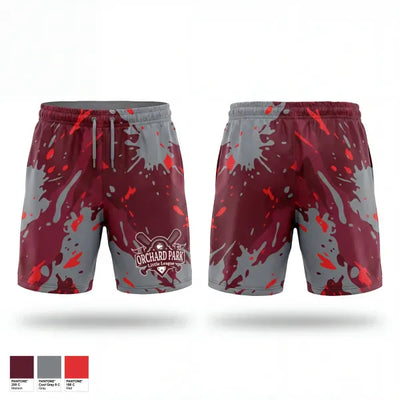 Orchard Park Quakers 29991896 Athletic Shorts With Pockets - 1