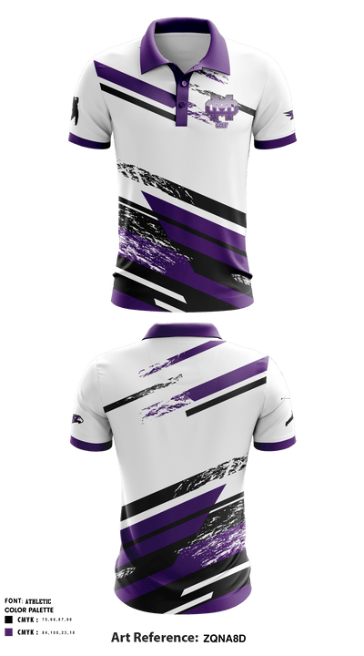 Mission Oak High School Golf 27236098 Short Sleeve Performance Polo - 4