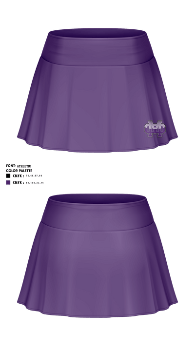 MISSION OAK HIGH SCHOOL GOLF 27236098 Skort -1