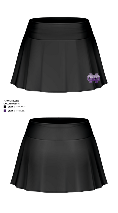 MISSION OAK HIGH SCHOOL GOLF 27236098 Skort -2