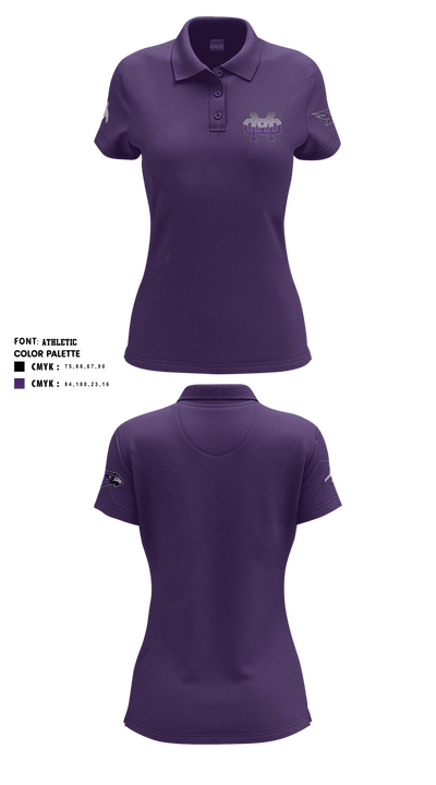 MISSION OAK HIGH SCHOOL GOLF 27236098 Women's Short Sleeve Performance Polo  -5