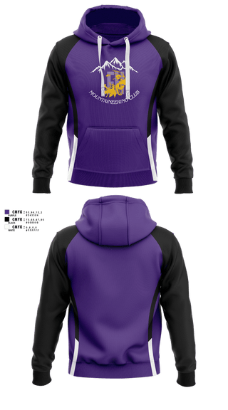 Hoodie, FHHS Mountaineering Club, Women's Volleyball, Teamtime, Team time, sublimation, custom sports apparel, team uniforms, spirit wear, spiritwear, sports uniforms, custom shirts, team store, custom team store, fundraiser sports, apparel fundraiser