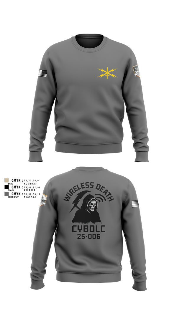 Crew Neck Sweatshirt, CyBOLC 25-006, , Teamtime, Team time, sublimation, custom sports apparel, team uniforms, spirit wear, spiritwear, sports uniforms, custom shirts, team store, custom team store, fundraiser sports, apparel fundraiser