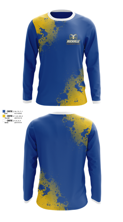 Rockville Marching Ram Band 13172934 Long Sleeve Performance Shirt 1