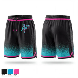 Mens Reversible Basketball Shorts, AIM basketball, Women's Basketball, Teamtime, Team time, sublimation, custom sports apparel, team uniforms, spirit wear, spiritwear, sports uniforms, custom shirts, team store, custom team store, fundraiser sports, apparel fundraiser