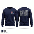 Amelia County Fire and Ems Crew Neck Sweatshirt - 1