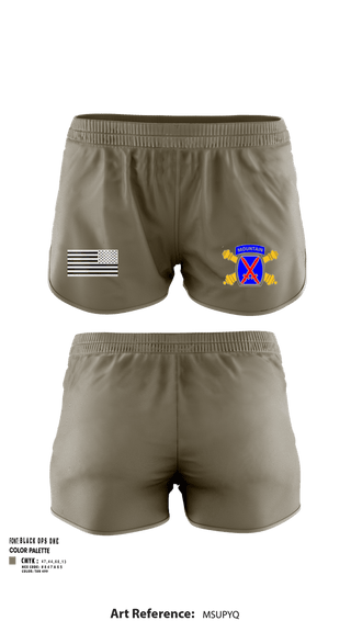 Ranger Panties, 10mtn FIST, , Teamtime, Team time, sublimation, custom sports apparel, team uniforms, spirit wear, spiritwear, sports uniforms, custom shirts, team store, custom team store, fundraiser sports, apparel fundraiser