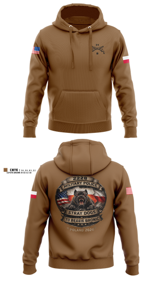 Hoodie, 2228TH MP CO 3rd PLT, National Guard, Teamtime, Team time, sublimation, custom sports apparel, team uniforms, spirit wear, spiritwear, sports uniforms, custom shirts, team store, custom team store, fundraiser sports, apparel fundraiser