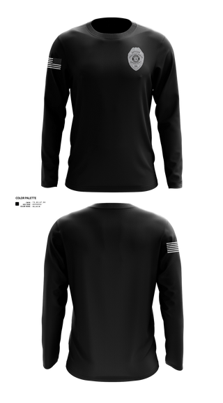 Long Sleeve Performance Shirt, DeKalb County Juvenile CourtDeKalb County Juvenile Court, Police, Teamtime, Team time, sublimation, custom sports apparel, team uniforms, spirit wear, spiritwear, sports uniforms, custom shirts, team store, custom team store, fundraiser sports, apparel fundraiser