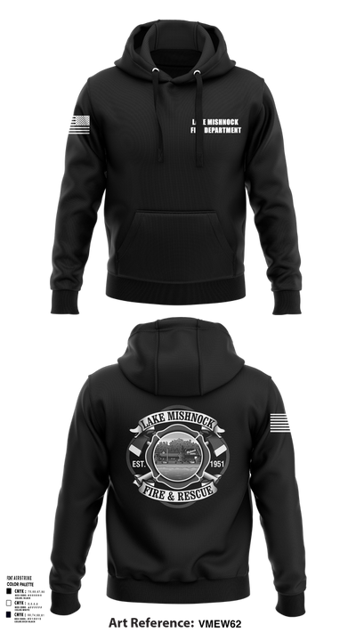 Lake Mishnock Fire Department 27016825 Hoodie - 102