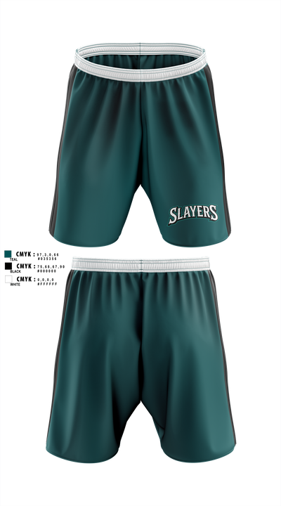 Slayers Athletic Shorts With Pockets - 1