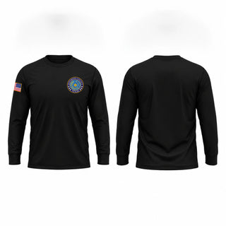 Long Sleeve Performance Shirt, Minnie Rodgers, Police, Teamtime, Team time, sublimation, custom sports apparel, team uniforms, spirit wear, spiritwear, sports uniforms, custom shirts, team store, custom team store, fundraiser sports, apparel fundraiser