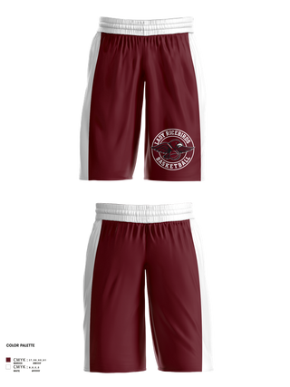 Womens Basketball Shorts, Lady Ricebirds, Women's Basketball, Teamtime, Team time, sublimation, custom sports apparel, team uniforms, spirit wear, spiritwear, sports uniforms, custom shirts, team store, custom team store, fundraiser sports, apparel fundraiser