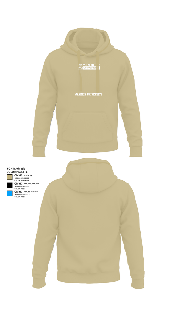 Hoodie, Warrior University, , Teamtime, Team time, sublimation, custom sports apparel, team uniforms, spirit wear, spiritwear, sports uniforms, custom shirts, team store, custom team store, fundraiser sports, apparel fundraiser