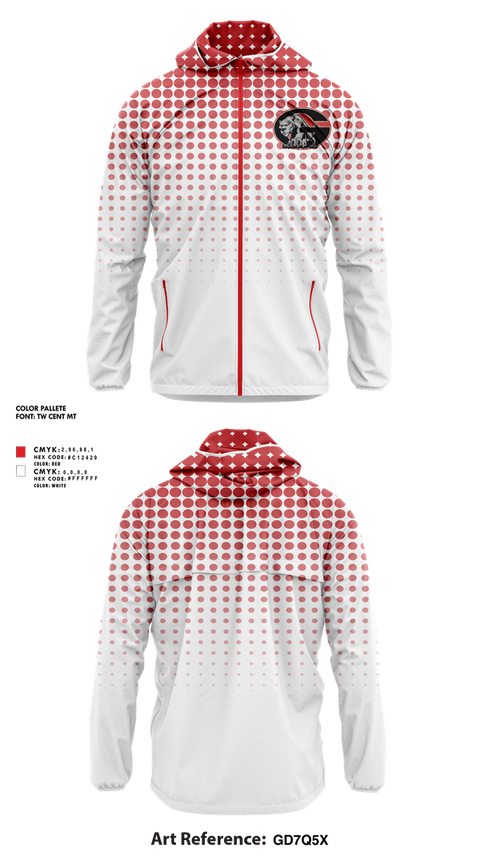 Windbreaker, Glen oaks, Track & Field, Teamtime, Team time, sublimation, custom sports apparel, team uniforms, spirit wear, spiritwear, sports uniforms, custom shirts, team store, custom team store, fundraiser sports, apparel fundraiser