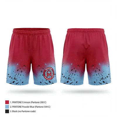 Minden Crimson Tide 17778172 Athletic Shorts With Pockets - 1