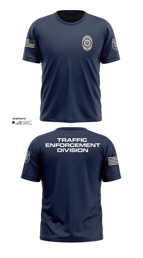 Struthers Police Department Short Sleeve Performance Shirt - 7