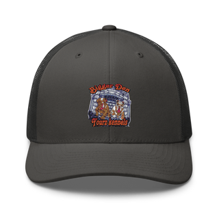 Bigger den yourz kennelz 20152754 Retro Trucker Hat | Yupoong 6606