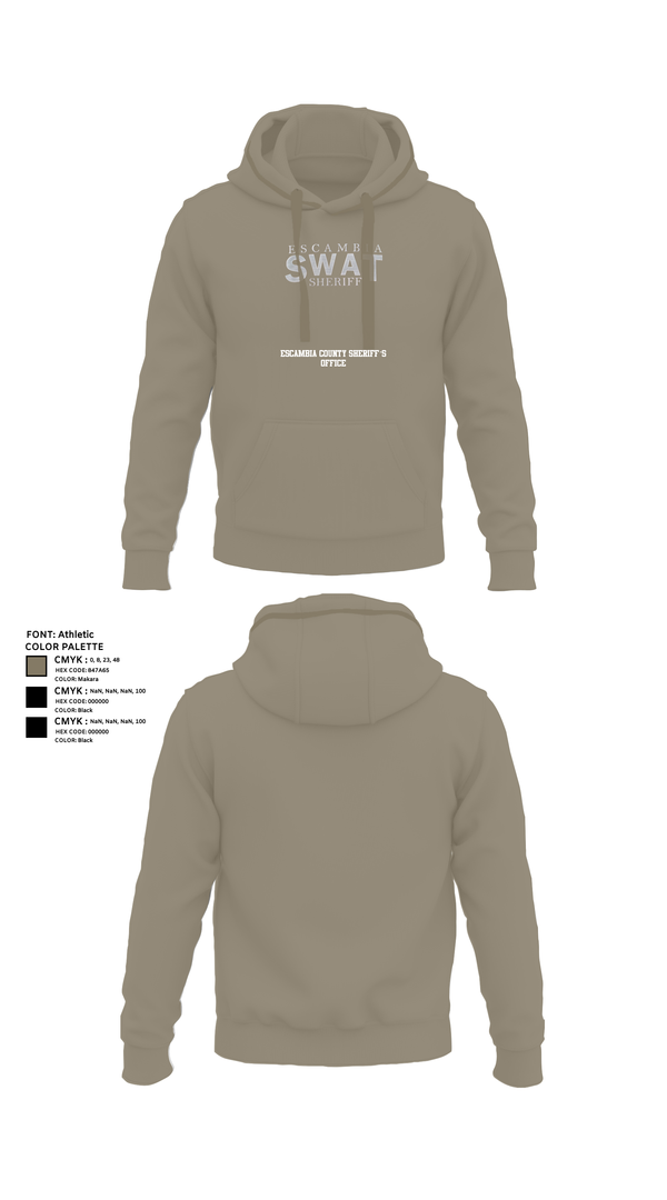 Hoodie, Escambia County Sheriff’s Office, , Teamtime, Team time, sublimation, custom sports apparel, team uniforms, spirit wear, spiritwear, sports uniforms, custom shirts, team store, custom team store, fundraiser sports, apparel fundraiser