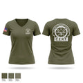 Albany County Sheriff’s CERT Women's Short Sleeve V-neck Shirt - 1