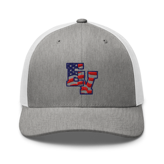 Patriots Retro Trucker Hat | Yupoong 6606