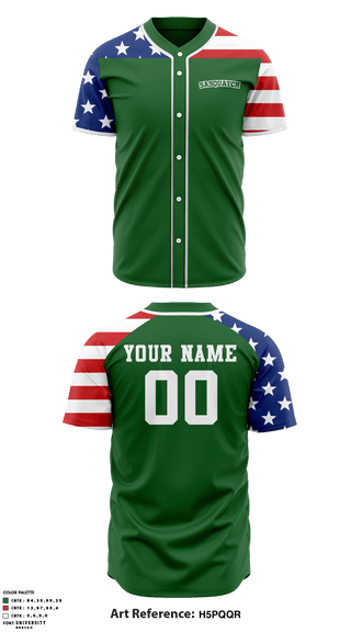 Full Button Baseball Jersey