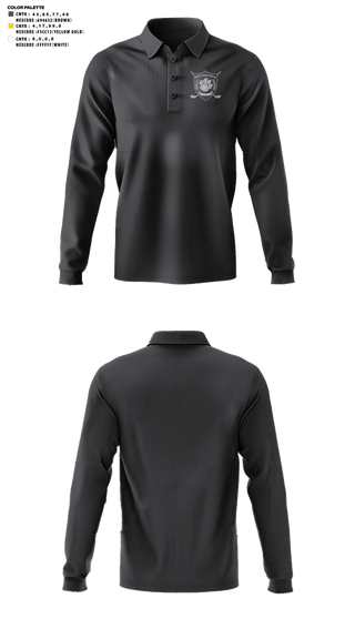 Long Sleeve Performance Polo, Cibola High School Golf, Golf, Teamtime, Team time, sublimation, custom sports apparel, team uniforms, spirit wear, spiritwear, sports uniforms, custom shirts, team store, custom team store, fundraiser sports, apparel fundraiser