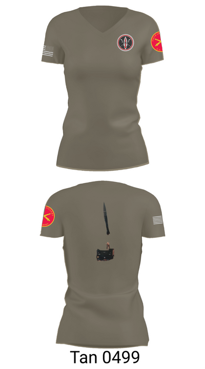 Lance missile reunion 25732287 Women's Short Sleeve V-neck Shirt - 68