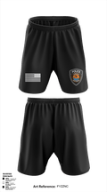 HOPD Horicon Police Department Athletic Shorts With Pockets - 1