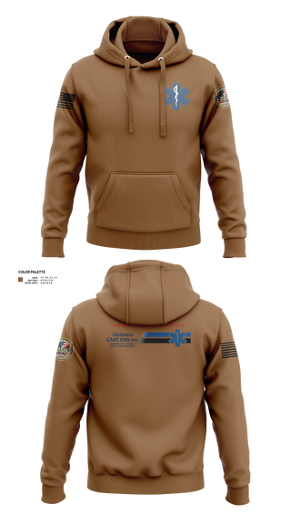 Hoodie, Alabama CARE EMS Inc., EMS/EMT, Teamtime, Team time, sublimation, custom sports apparel, team uniforms, spirit wear, spiritwear, sports uniforms, custom shirts, team store, custom team store, fundraiser sports, apparel fundraiser