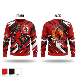 Crew Neck Sweatshirt, Shaw Cardinals, Men's Basketball, Teamtime, Team time, sublimation, custom sports apparel, team uniforms, spirit wear, spiritwear, sports uniforms, custom shirts, team store, custom team store, fundraiser sports, apparel fundraiser
