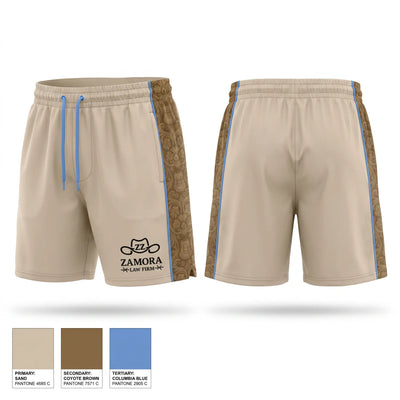 Zamora Law Firm Athletic Shorts With Pockets - 1